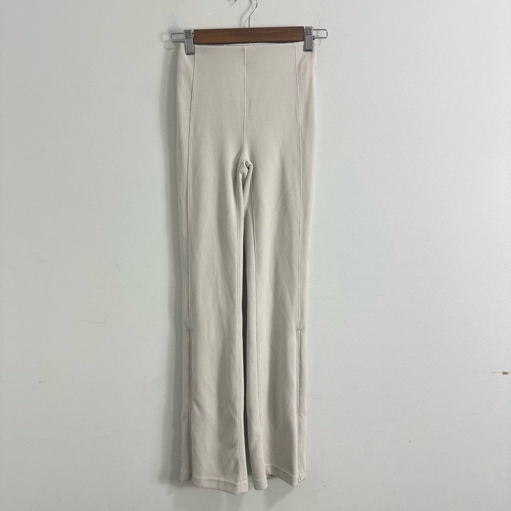 lululemon athletica Cream High-Waist Boot Cut Pants - Picture 2 of 16